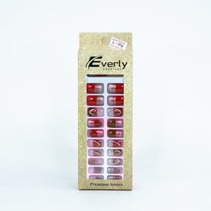 Everly Natural Fake Nails 24pcs - L106