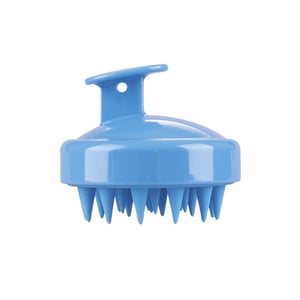 Sweet Beauty Silicone Hair Scalp Massage Brush - Denim Blue