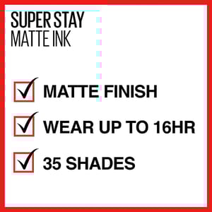 Maybelline New York Super Stay Matte Ink Liquid Lipstick 5ml - 330 Innovator