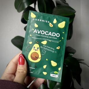 Guerniss Avocado Deep Cleansing Wet Wipes 1 Sheet
