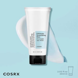 COSRX Ultimate Nourishing Rice Overnight Spa Mask 60ml •