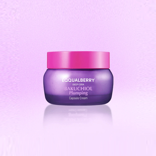 Eqqualberry Deep Cera Bakuchiol Plumping Capsule Cream 50ml •