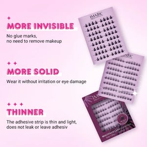 IMAGIC Multipack Eyelash Clusters - 48pcs