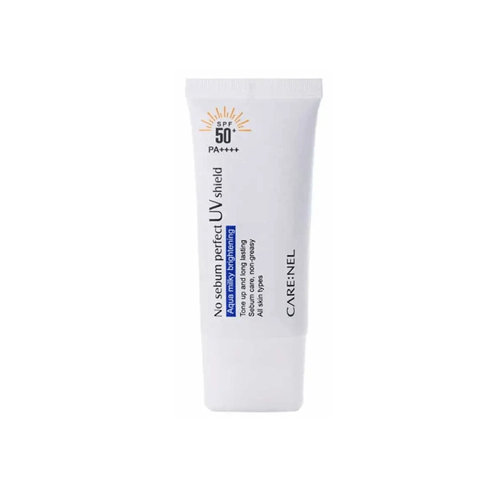 Care:Nel No Sebum Perfect UV Shield Sunscreen 50ml SPF50+ PA++++ •