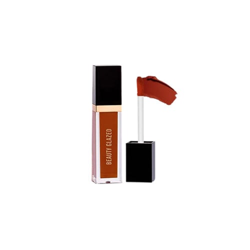 Beauty Glazed Matte Liquid Lipstick - 118 Dark Brown