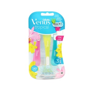 Gillette Venus Tropical Disposable Razors 3 pieces  •