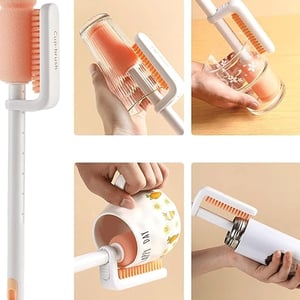 Adjustable Double Sided Cleaning Cup Brush