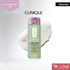 Clinique All About Clean Liquid Facial Soap 200ml •