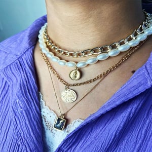 Multi Layer Pearl Necklace