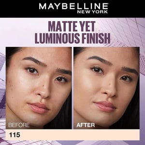 Maybelline New York Super Stay 30H Lumi-Matte Foundation 35ml - 115 •