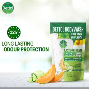 Dettol Lasting Fresh Bodywash Refill Pack 170ml