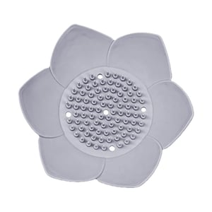 Silicone Lotus Soap Holder - Grey