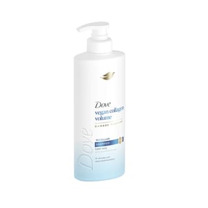 Dove Vegan Collagen Volume Micellar Shampoo 360ml  •