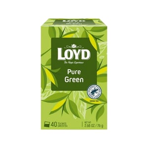 Loyd Pure Green Tea 76g - 40 Tea Bags