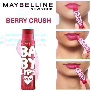 Maybelline New York Baby Lips Color Lip Balm 4g - Berry Crush SPF11 •