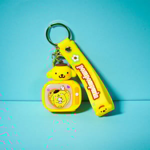 Key Ring With Mini Lighting TV - Pompompurin