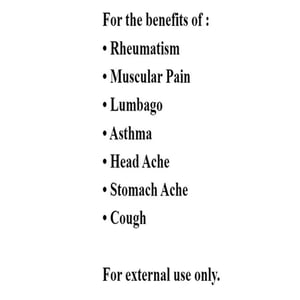 Rainbow Massage Balm 02 For Relief of Cold and Headache 25g