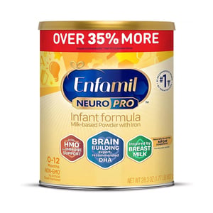 Enfamil Neuro Pro Infant Formula Milk-Based Powder with Iron (0-12 Months) 802G•
