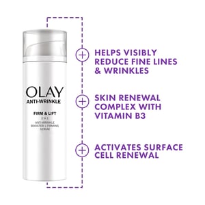 Olay Anti-Wrinkle Firm & Lift 2 in 1 Booster + Firming Serum 50ml