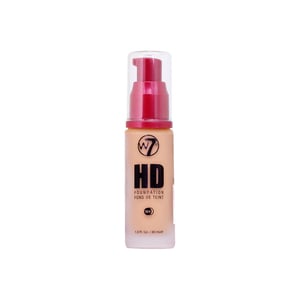 W7 12H HD Foundation 30ml - Honey