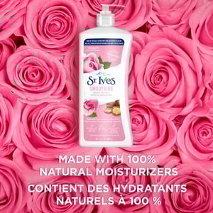 St. Ives Smoothing Body Lotion With Rose & Argan Oil 621ml  •