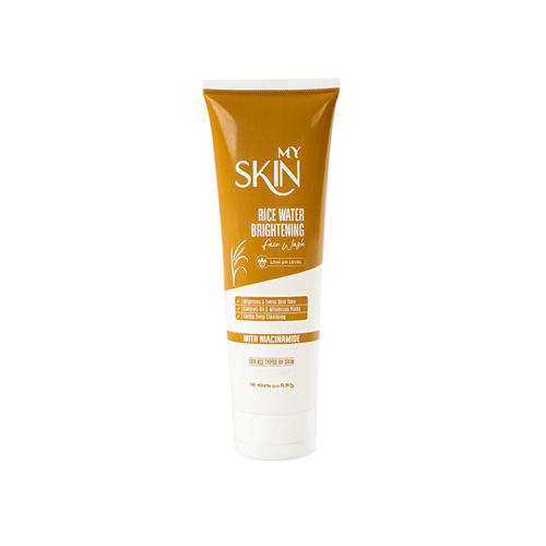 My Skin Rice Water Brightening Face Wash With Niacinamide For All Type Skin 100ml