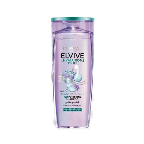 L'Oreal Paris Elvive Pure Hyaluron 72H Purifying Shampoo 400ml •