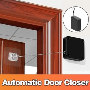 Automatic Door Closer - Black