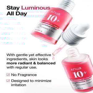 Anua Niacinamide 10% + TXA 4% Dark Spot Correcting Serum 30ml•