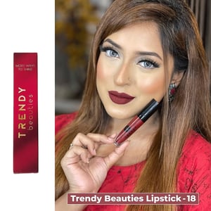 Trendy Beauties Waterproof Liquid Matte Lipstick - 18