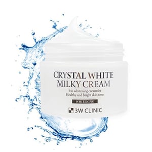 3W Clinic Crystal White Milky Cream 50g •