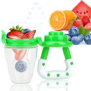 AVEAT Baby Fruit & Vegetable Food Mesh Feeder (6m-12m) - Green