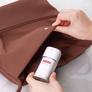Japanese Imakara Portable Medicine Box with Pill Cutter