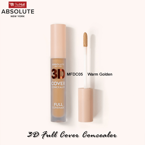 Absolute New York 3D Full Cover Concealer 5.5ml - MFDC05 Warm Golden
