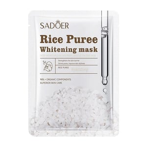 Sadoer Rice Puree Whitening Facial Mask 25g