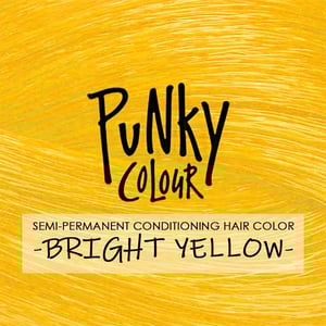 Jerome Russell Punky Color Semi-Permanent Conditioning Hair Color 100ml - Bright Yellow