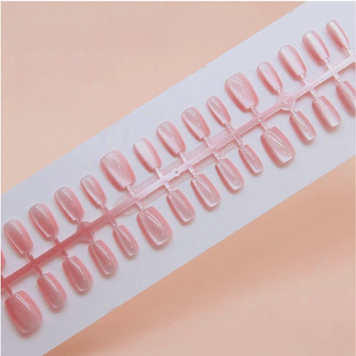 Premium False Nails 30pcs - Glossy Pinky