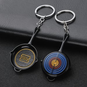 PUBG Metal Key Ring - Black Fry Pan