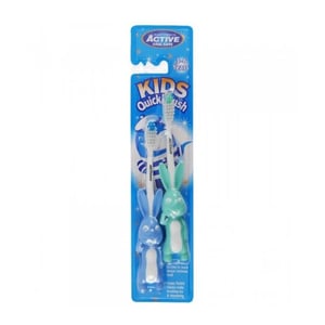 Beauty Formulas Kids Quick Brush 3-6 Years - Rabbit Paste & Blue