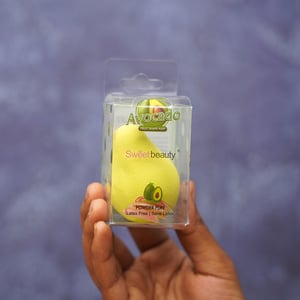 Sweet Beauty Fruity Powder Puff - Avocado
