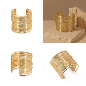 Golden Sparkle Ladies Cuff