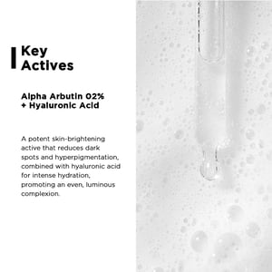 Laxzin Alpha Arbutin 02% With Hyaluronic Acid Serum 30ml