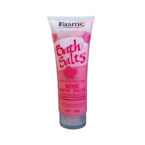 Fasmc Bath Salts Body Massage Scrub 380g - Rose