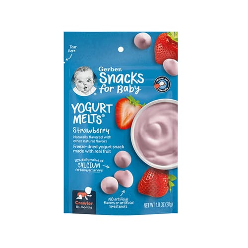 Gerber Yogurt Melts Strawberry (8+ Months) 28g•