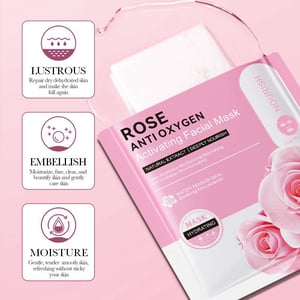 Bioaqua Rose Anti Oxygen Activating Facial Mask 30ml