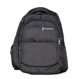 Stripelnc Exclusive School Backpack - Black