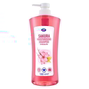 Boots Sakura Moisturising Shampoo 1000ml •