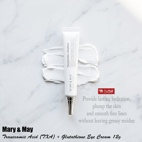 Mary & May Tranexamic Acid (TXA) + Glutathione Eye Cream 12g •