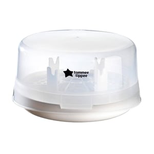 Tommee Tippee Micro-Steam Microwave Sterilizer For Baby Bottles & Accessories (6104)