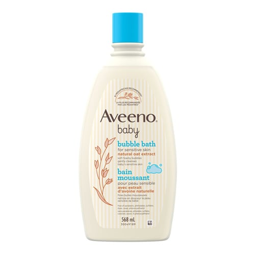Aveeno Baby Bubble Bath for Sensitive Skin 568ml•